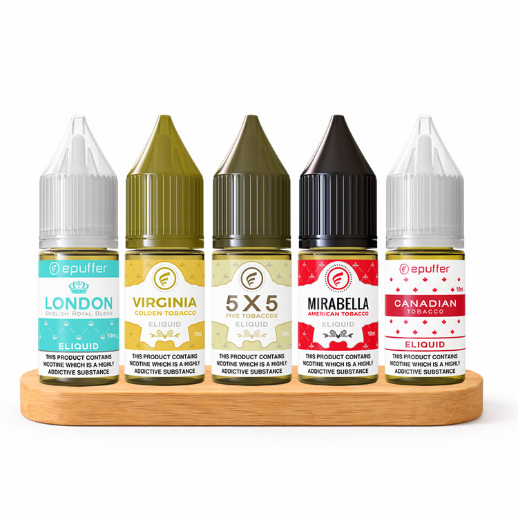 Tobacco Vape Liquid 5 Pack  10ml E Liquid UK | TPD