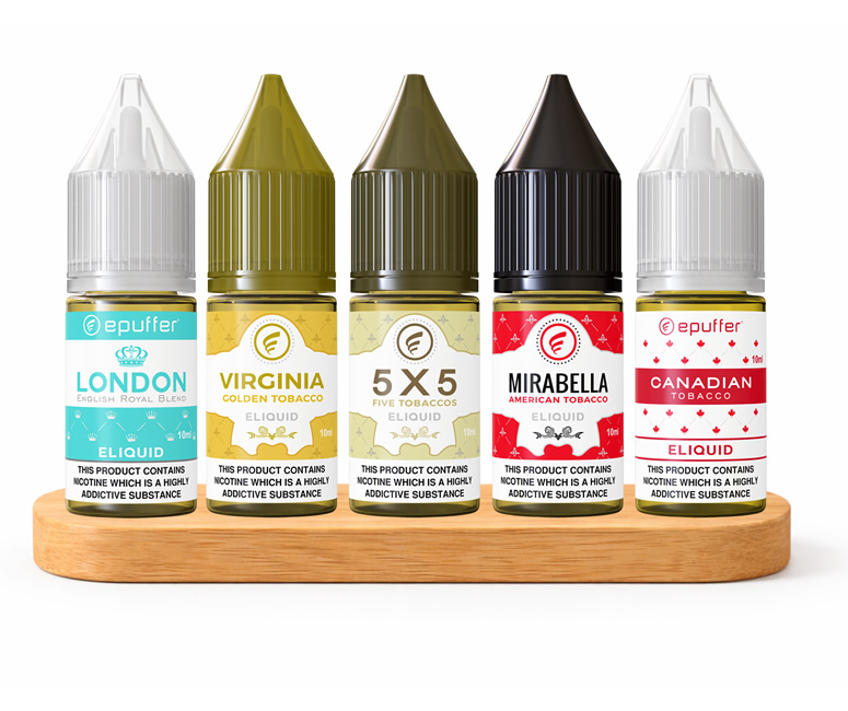 Tobacco Vape Liquid 5 Pack – 10ml E Liquid UK