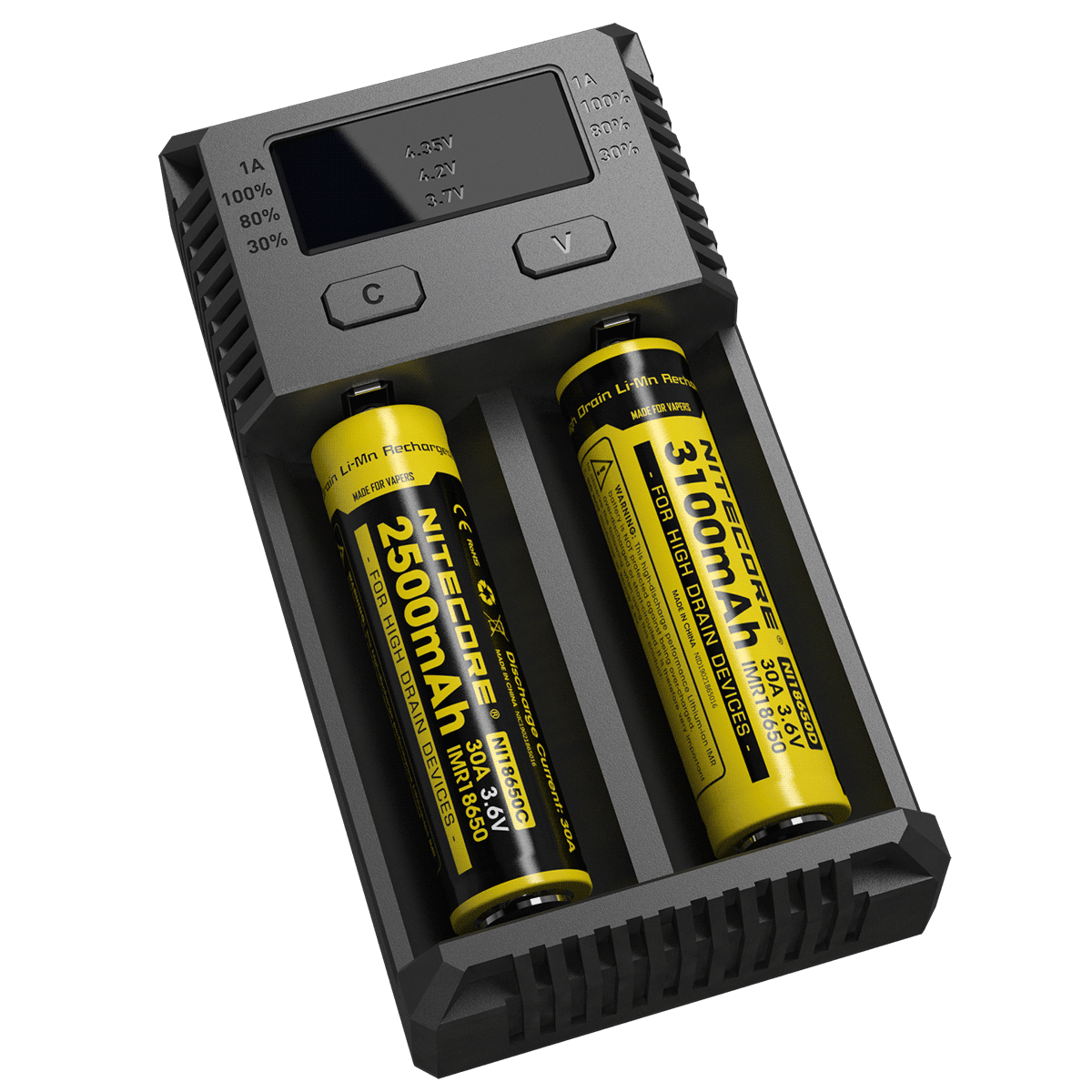 Nitecore New i2 18650 18350 26650 Battery Charger | ePuffer®