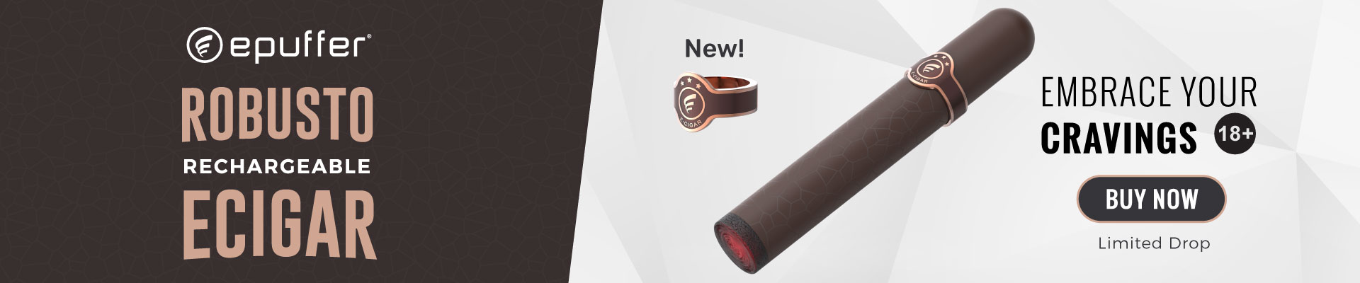 Robusto Rechargeable Ecigar