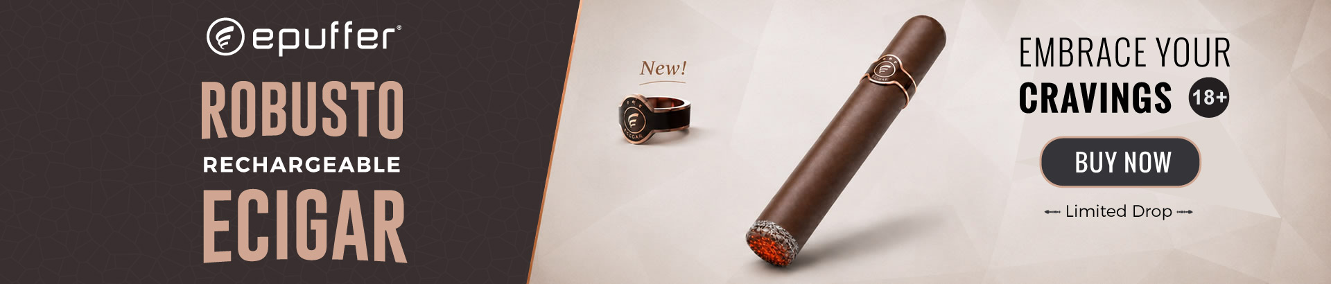 Robusto Rechargeable Ecigar