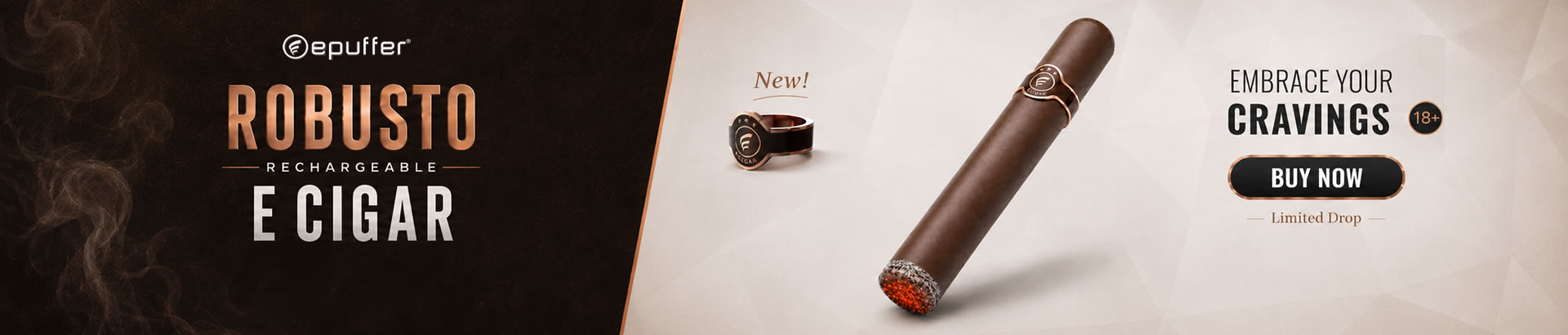 Robusto Rechargeable Ecigar