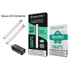 epuffer snaps value plus electronic cigarette kit menthol