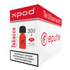 xpod vape pod prefilled flue cured tobacco 30pack carton