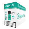 xpod vape pod prefilled menthol nordic mint 30pack carton