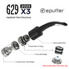 epipe 629 x3 2025 silver clearomizer tank structure