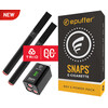 epuffer snaps cigalike rev5 black electronic cigarette kit with trio usb charger
