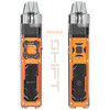 Shift open pod vape mesh orange