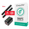 epuffer snaps rev5 electronic cigarette black menthol power kit