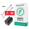 epuffer snaps rev5 electronic cigarette menthol power pack