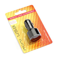 usb car charger dual port