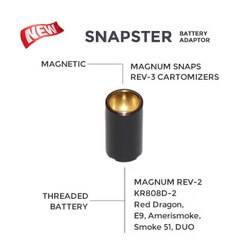 snapster magnetic ecigarette snaps adaptor