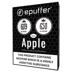 Apple flavour ecigar 650 epipe 609 cartomizers