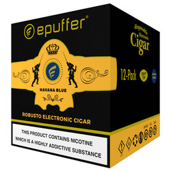 robusto e-cigar bulk 12-pack