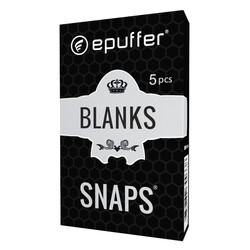 snaps blank empty soft tip ecigarette cartomizer black