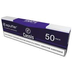 snaps cassis black currant apple flavoUr ecig carts carton