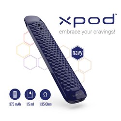 epuffer xpod carbon navy vape pod technical specs