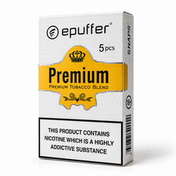 epuffer snaps ecigarette premium tobacco cigalike pods cartridges