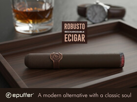 ePuffer Robusto Vape Cigar e-cigar