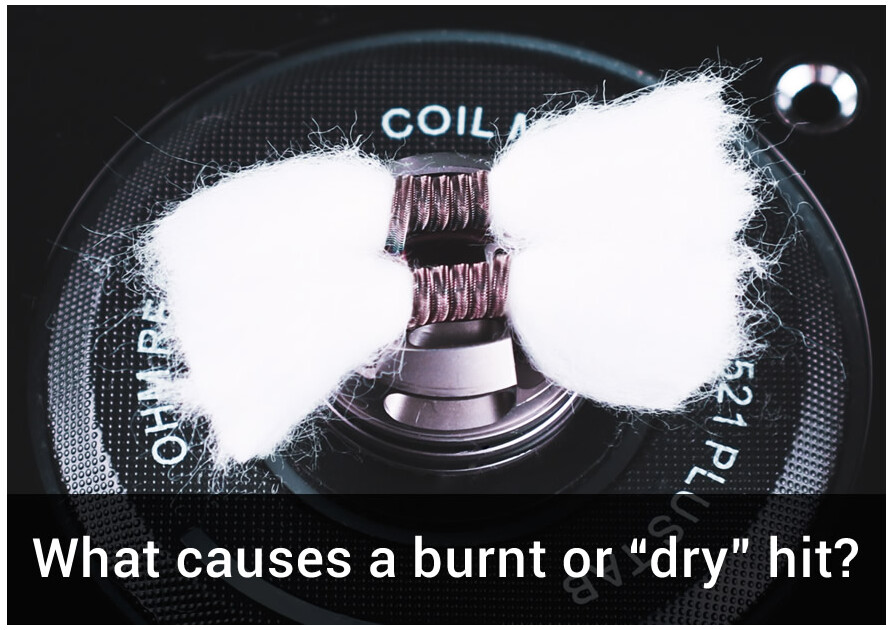 how to avoid burnt vape taste