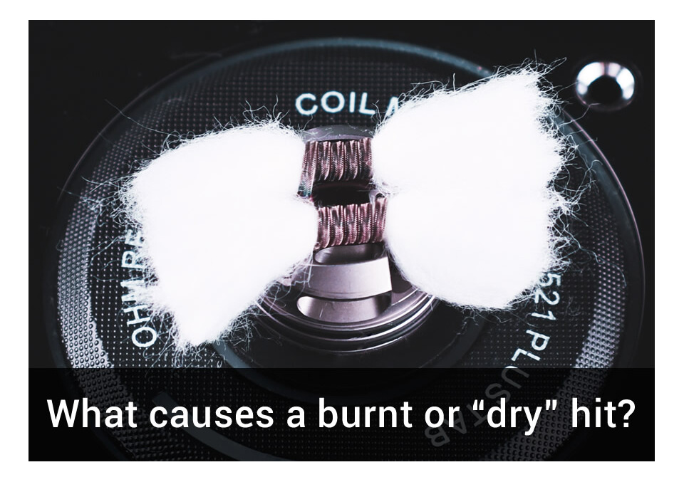 how to avoid burnt vape taste